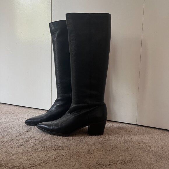 Franco Sarto Sharona Tall Leather Boots - Picture 2 of 9